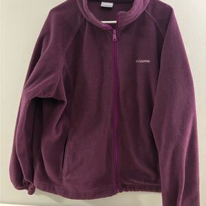 Columbia Purple Fleece Jacket